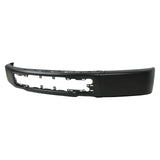 Black Steel Split Front Bumper Face Bar for 2015-2017 Ford F-150 FO1002423