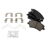 Front Pad & Rotor and Rear Shoe & Drum Brake Kit for 2017-2019 Hyundai Elantra