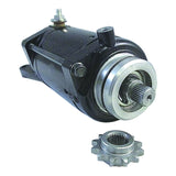 OEM Starter For Kawasaki EN450A 454 LTD EX500 Ninja 500R 1985-2009 2-2419-MT – front view