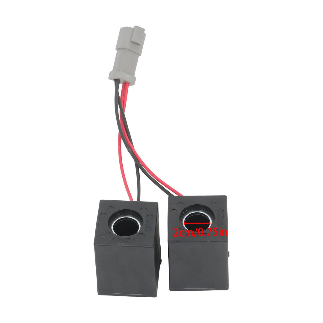 Solenoid Pipe Set with Connector for Komatsu WB140 WB150 Backhoe CA0134125 CA0146635
