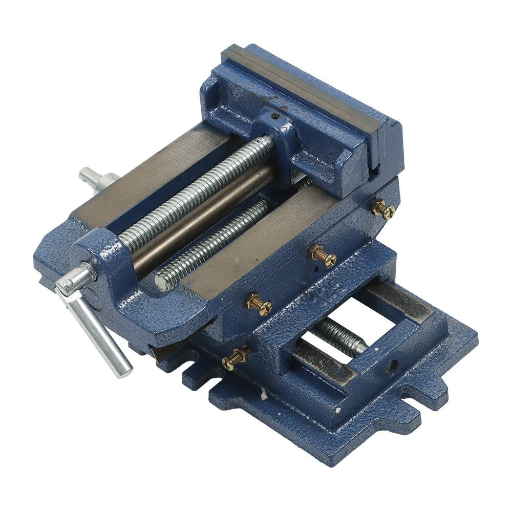 5 Inch Heavy Duty 2-Way Cross Slide Vise for Drill Press and Milling