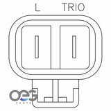 New Voltage Regulator For Mazda B2600 L4 2.6L 89-93 A866X00170 A866X17072 PPIM280 – alternate view