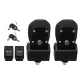 Locking Hood Latch Pair with Keys for 2018-2024 Jeep Wrangler JL Gladiator JT ZT-szzt06955-075 – product image