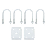 1750 lb Leaf Spring and U-Bolt Kit for 3500 lb Single Trailer Axle
