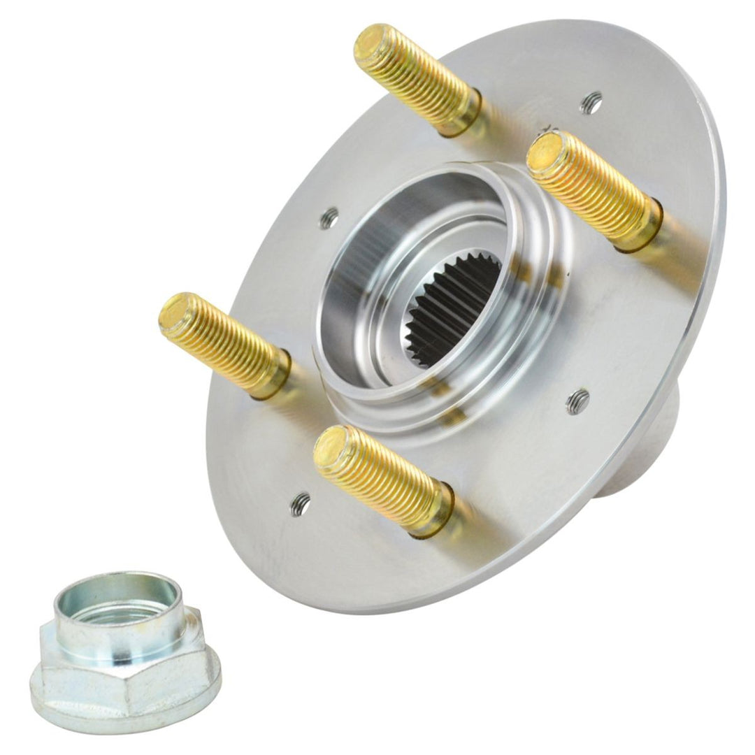 Front Wheel Hub Pair for 2010-2014 Honda Insight & 2007-2008 Fit