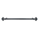 7000 lb Trailer Axle 8 Lug 6.5 in 75 in Hub Face 58 in Spring Center