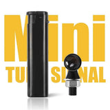 2X Amber Motorcycle Turn Signals Indicator Blinker Light Universal Mini Lamp – product image 4