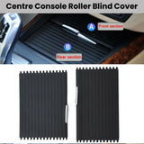 Black Car Storage Box Center Console Roller Blind Cover For BMW X5 X6 E71 07-14 – product image