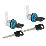 Door Lock Cylinder Set with Keys for 1996-2004 Ford F-150 F-250 Super Duty F2UZ1522050A