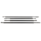 Door Belt Molding Weatherstrip Set 4 pc for 2010-2015 Toyota Prius 75720-47021
