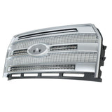 Front Grille Chrome without Parking Sensors for 2015-2017 Ford F-150 FL3Z-8200-MA