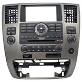 2008-11 Nissan Armada Center Dash Bezel Climate Control BOSE Radio Stereo Audio OEM 25915-ZQ30B - product image
