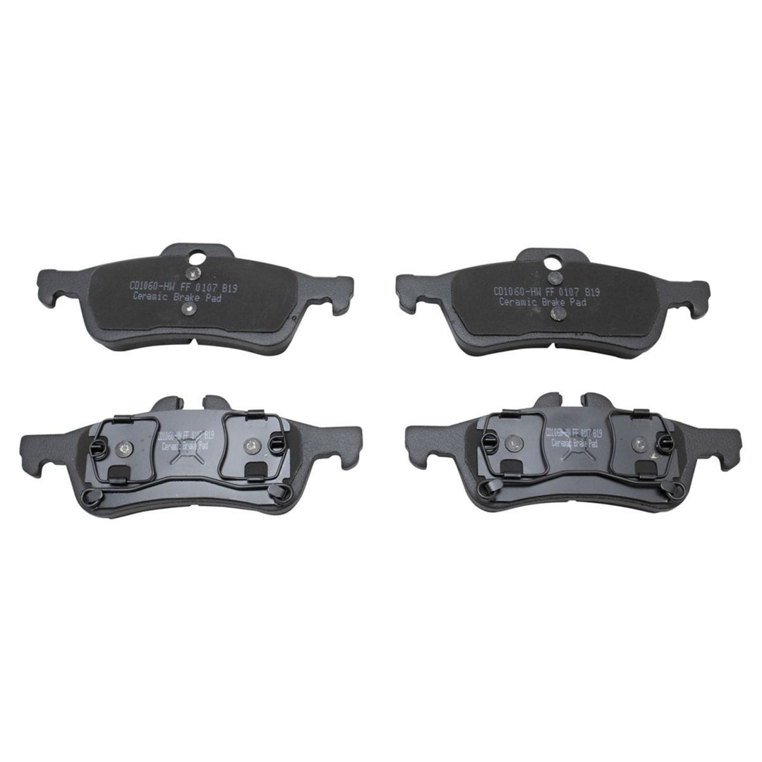 Front & Rear Performance Ceramic Pad & Coated Rotor Kit for 2002-2006 Mini Cooper