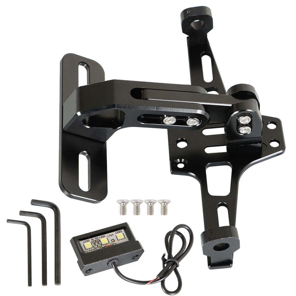 Motorcycle LED Fender Eliminator License Plate Bracket