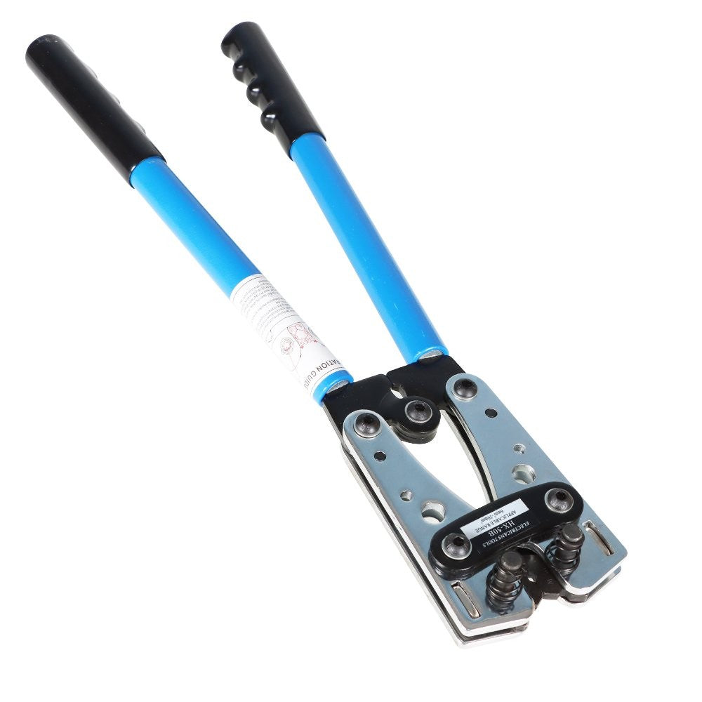 Battery Cable Lug Crimping Tool with Cable Cutter for 10-0 AWG