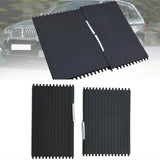 Black Car Storage Box Center Console Roller Blind Cover For BMW X5 X6 E71 07-14 – product image 6