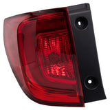 Outer Tail Light Pair for 2016-2018 Honda Pilot
