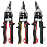 ARROW 3-Piece 8 in Aviation Tin Snips Set, Left, Straight and Right