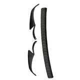 Front Bumper Top Outer Molding Step Pad for 2011-2016 Ford F-250, F-350, F-450 and F-550 Super Duty