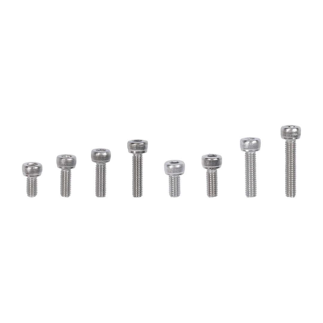 304 Stainless Steel Socket Head Cap Screw Assortment 1160 Piece M3 to M6