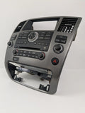 08-12 Nissan Armada Pathfinder Radio 6 CD Climate AC Heater Control Panel Bezel OEM 259159GA0D - product image