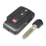 Remote Key Fob for 2004-2009 Toyota Prius MOZB21TG 312MHz Black-Logo System