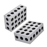 2-4-6 Blocks Matched Pair 23 Holes Ultra Precision .0002 Inch