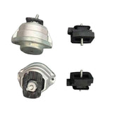 Engine and Transmission Mount Set 22116761089 22316771741 for 2004-2010 BMW 525i, 528i, 530i, 545i, 645Ci and 650i