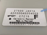 2007-2013 Nissan Altima AC Heat Climate Air Temperature Control 27500JA01A OEM - product image