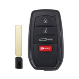 Smart Remote Key Fob for 2025-2026 Toyota Camry HYQ14FBW 8990H-AQ010