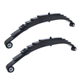 Double Eye Trailer Leaf Spring Pair 6 Leaf 3500 lb for 7000 lb Tandem Axles