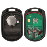 Smart Remote Key Fob Set (2 Pack) for 2005-2007 Chevrolet Corvette 10372541 10372542