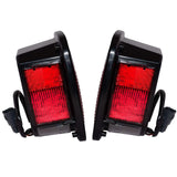 Tail Light For 1998-2006 Wrangler w/ Square Connector Set 56018648AD CH2801161 2222-0083LR - product image