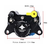 Motorcycle 84mm Mount 2 Piston Brake Caliper For Honda Yamaha Scooter Dirt Bike – product image 6