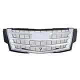 Silver Gray Front Grille with Hood Trim for 2015-2020 Cadillac Escalade 22956470
