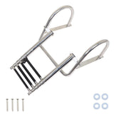 Telescoping Boat Ladder Stainless Steel Folding Marine Ladder