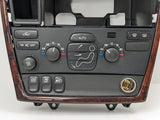 2001-2009 Volvo S60 V70 XC70 AC Air Temp Climate Control Panel Bezel 8697141 OEM - product image