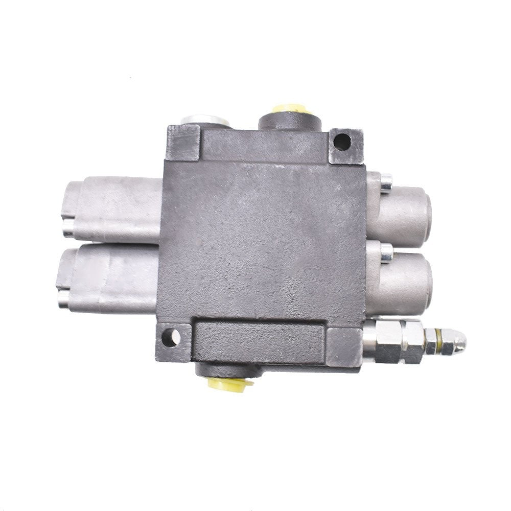 2 Spool Double Acting Hydraulic Control Valve 13 GPM 3600 PSI SAE Ports