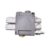 2 Spool Double Acting Hydraulic Control Valve 13 GPM 3600 PSI SAE Ports