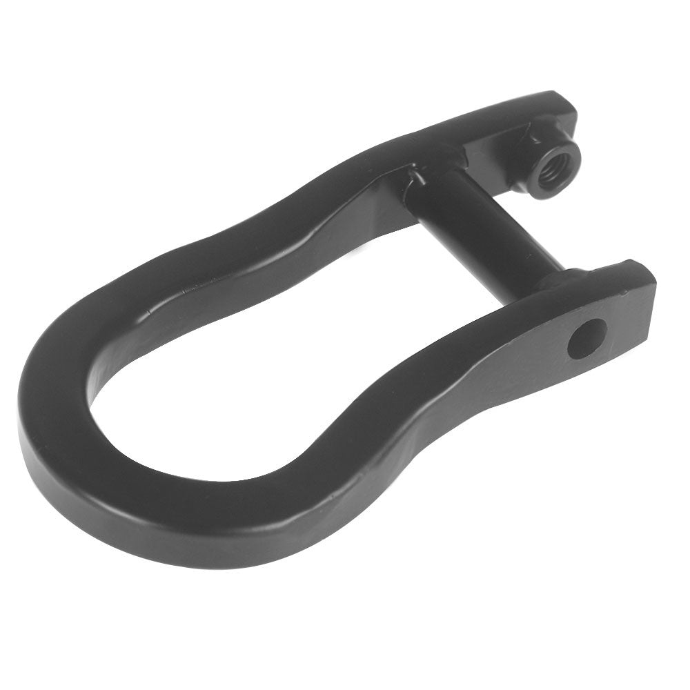 Front Tow Hook Pair Black for 2007-2018 Chevrolet Silverado GMC Sierra 1500 23245142