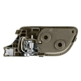 Front Interior Door Handle Pair, Taupe, for 2003-2007 Honda Accord Sedan