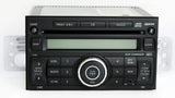 Nissan Versa 2007-09 Radio AM/FM 6 Disc MP3 CD with Aux Input 28185EM33A Face CY05E - product image