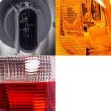 Pair Headlights fit 01-05 Ford Ranger 6 Pc Set with Tail Lights Park Signal Lamps 3222-0017C6 - product image