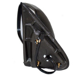 Power Mirror For 1999-2002 Silverado 1500 Textured Black Base-Chrome Cover Left 1332-4662L - product image