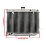 Aluminum Radiator for 2003-2023 Honda Rincon 650 680 TRX650FA TRX680FA 19010-HN8-A61