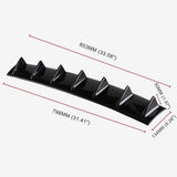 Universal Rear Bumper Diffuser for Cars, Carbon Look Shark Fin Splitter