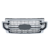 Front Grille Chrome for 2020-2022 Ford F-250 F-350 Super Duty Limited LC3Z-8200-FA