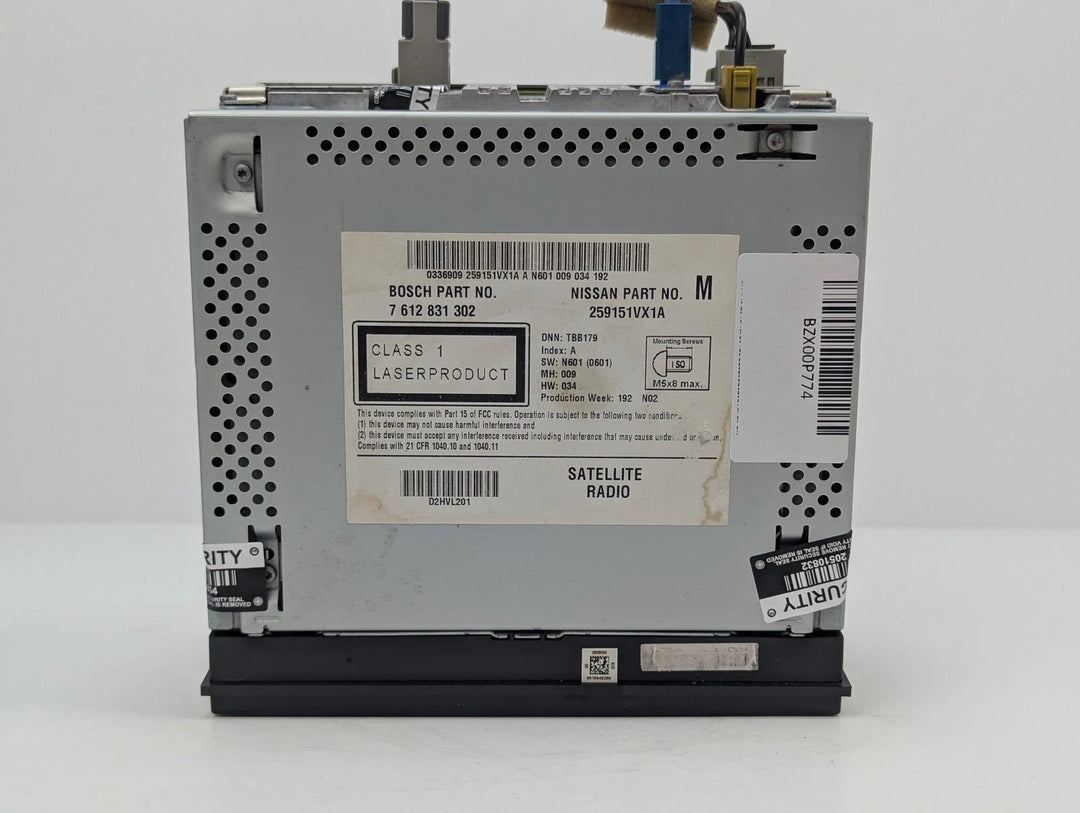 12-15 Nissan Rogue CD GPS Nav Navigation Radio Receiver 259151VX1A OEM - product image