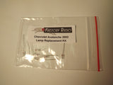 Radio Lighting Replacement Kit for Chevrolet 2002 Avalanche w Photo Instructions - product image