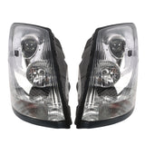 Chrome Headlight Pair for 2004-2015 Volvo VN VNL Trucks 82329124 82329127